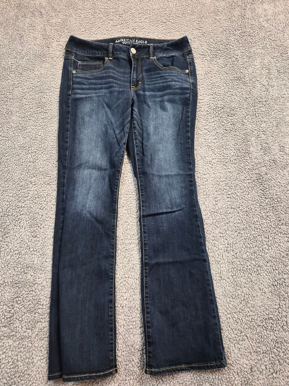 American Eagle Outfitters Dark Blue Skinny Jeans